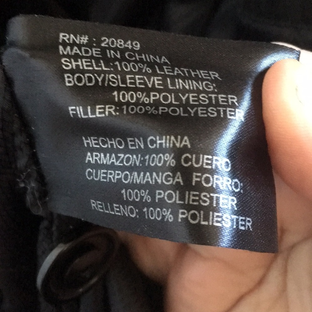 Final Markdown Men’s Excelled Leather Jacket Large - image 5